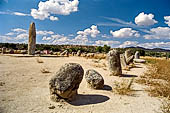 Megaliti neolitici nella zona di Monsaraz. Cromeleque do Xerez.